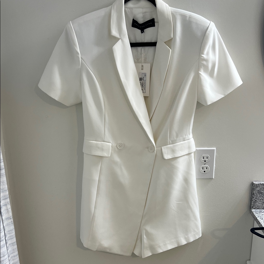 Endless Rose Cream Blazer For Men